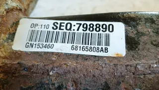 68165808AB,68161271AB Балка подвески задняя  Chrysler 200 Арт AL17040774785, вид 3