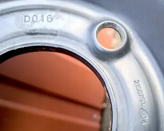 9684032580 Запасное колесо Citroen DS3 Арт AL17285169229, вид 8