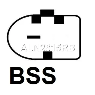 12317552815,12317552816,1042106040,ALN2815AN,11511 Генератор BMW Z4 E89 2.5л Арт RB000008417-3, вид 3