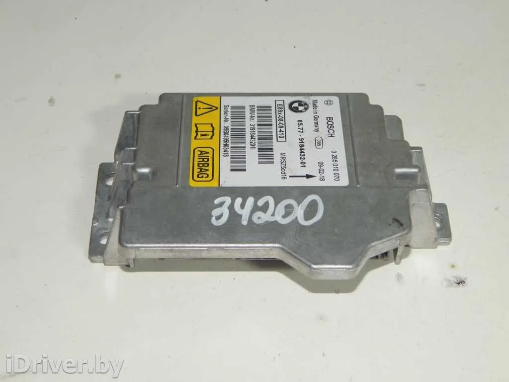 6577918443201 Блок AirBag BMW 3 E90/E91/E92/E93 Арт 34200, вид 2