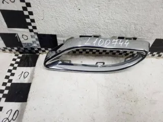 A2058852221 Накладка заднего бампера левая хром Mercedes C W205 Арт L100744, вид 1