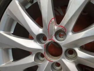 4261106e40 Комплект дисков колесных R17 R17 Toyota Camry 8 XV70 Арт 171647PM, вид 7