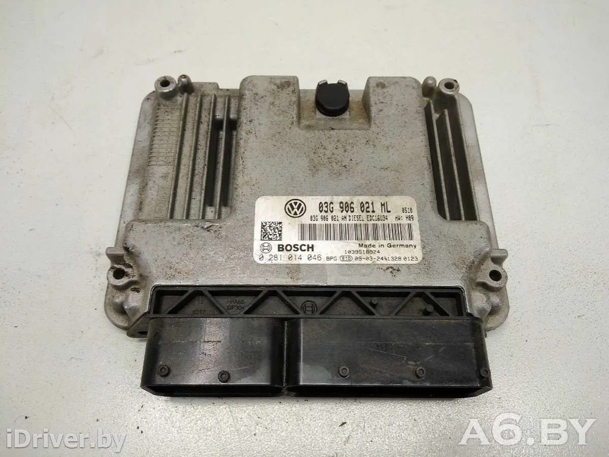 03G906021ML,0281014046 Блок управления двигателем Volkswagen Touran 1 Арт 36857022