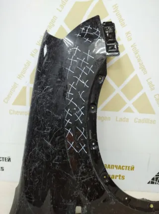 F3100JD0M0 Крыло черное Nissan Qashqai 1  Арт TP50365, вид 3