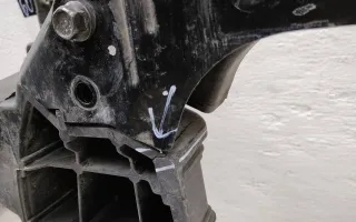 64101F1000 Панель передняя (телевизор) Kia Sportage 4 Арт 987342L, вид 4