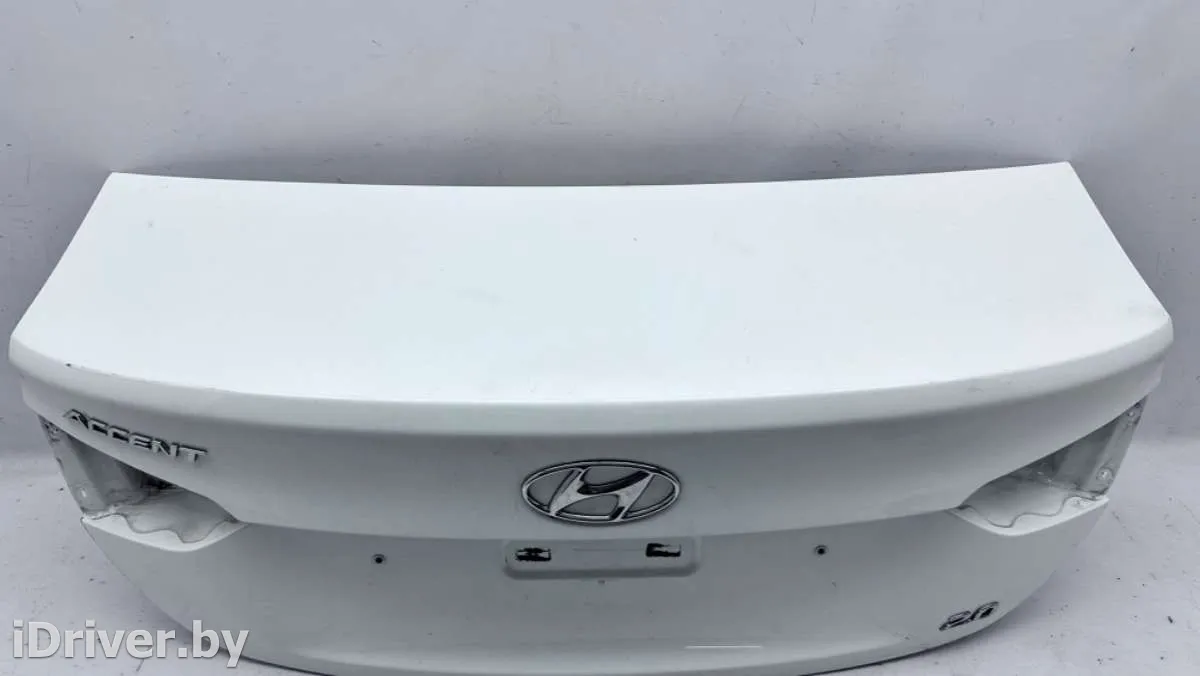  Крышка багажника (дверь 3-5) Hyundai Accent 5 Арт 118923, вид 2