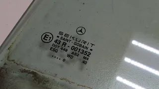 A1687350110 Стекло двери задней левой Mercedes A W168 Арт 9114903, вид 2