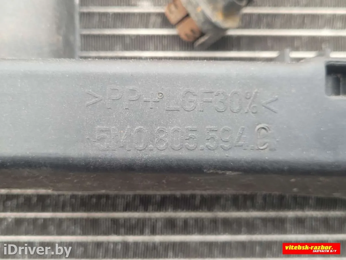 5M0805594C,1K0959455EF,1K0121251AK Панель передняя (телевизор) Volkswagen Golf PLUS 1 Арт 85649645, вид 6