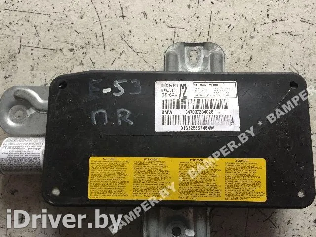 347037234025 Подушка безопасности боковая (в дверь) BMW X5 E53 Арт 36825751, вид 1