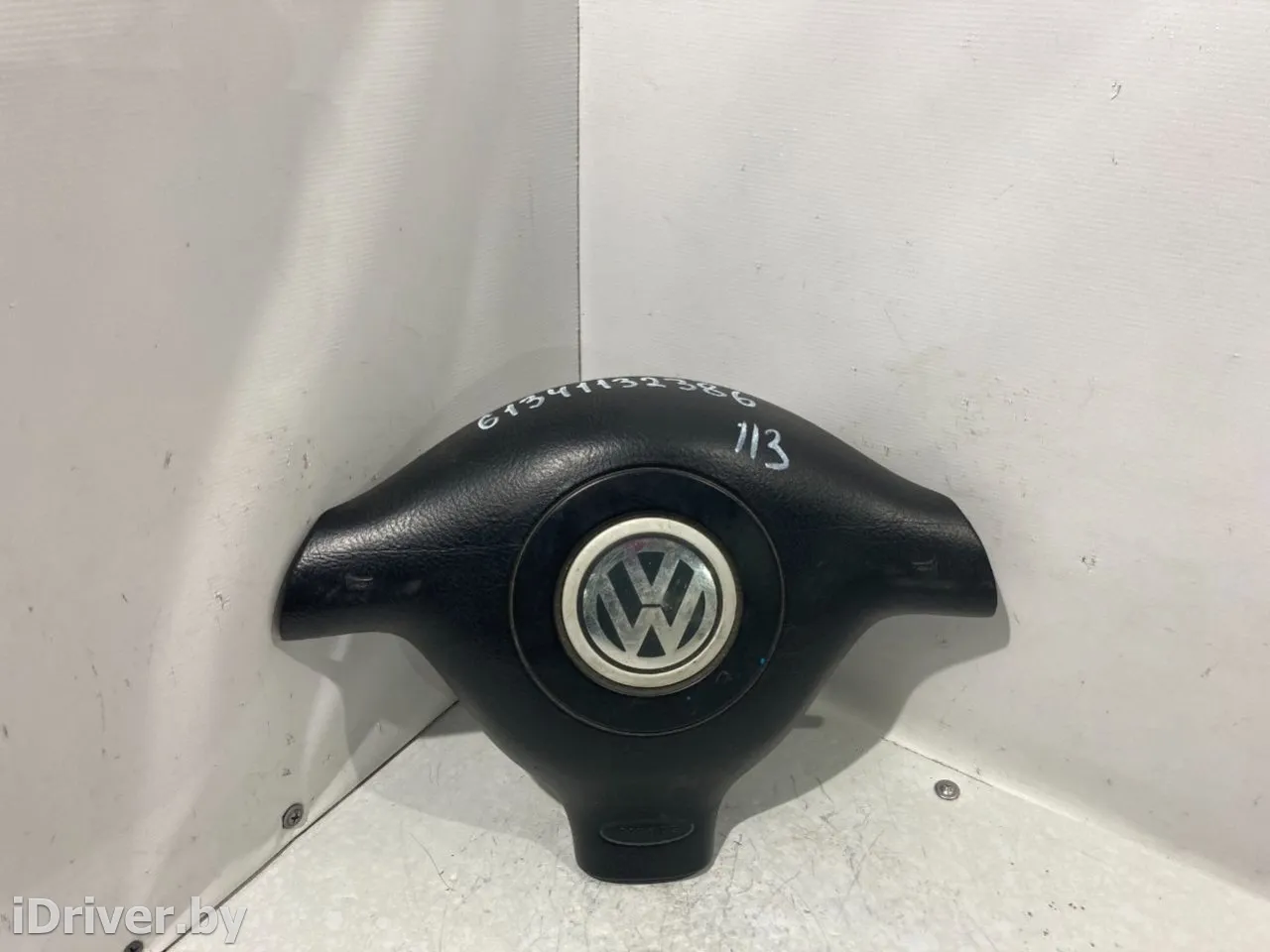 3B0880201BK Подушка безопасности водителя Volkswagen Passat B5 Арт 61341132386