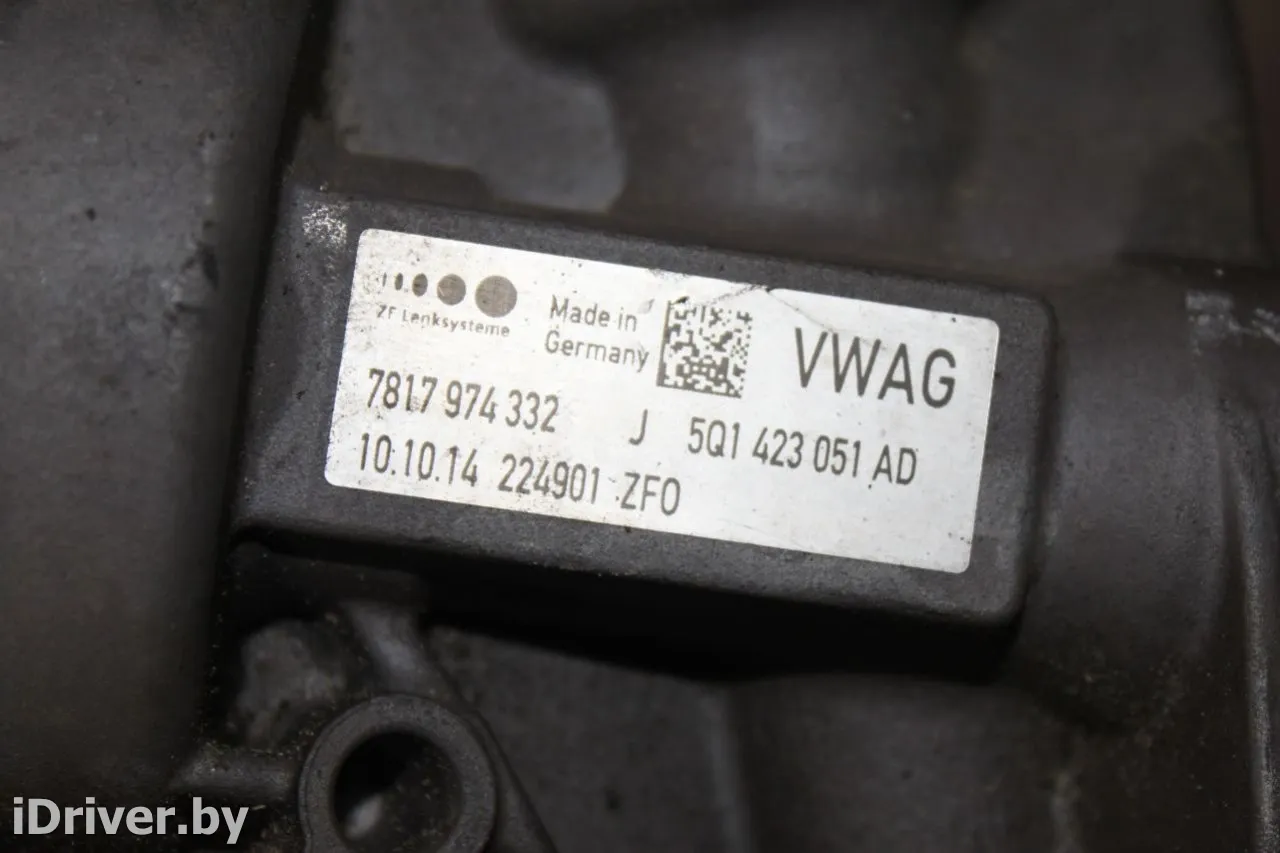 5Q1423051AD, 5Q0909144P Рулевая рейка Skoda Octavia A7 Арт F630, вид 3