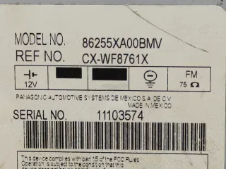 CXWF8761X,86255XA00BMV DVD Subaru Tribeca Арт 314826, вид 8