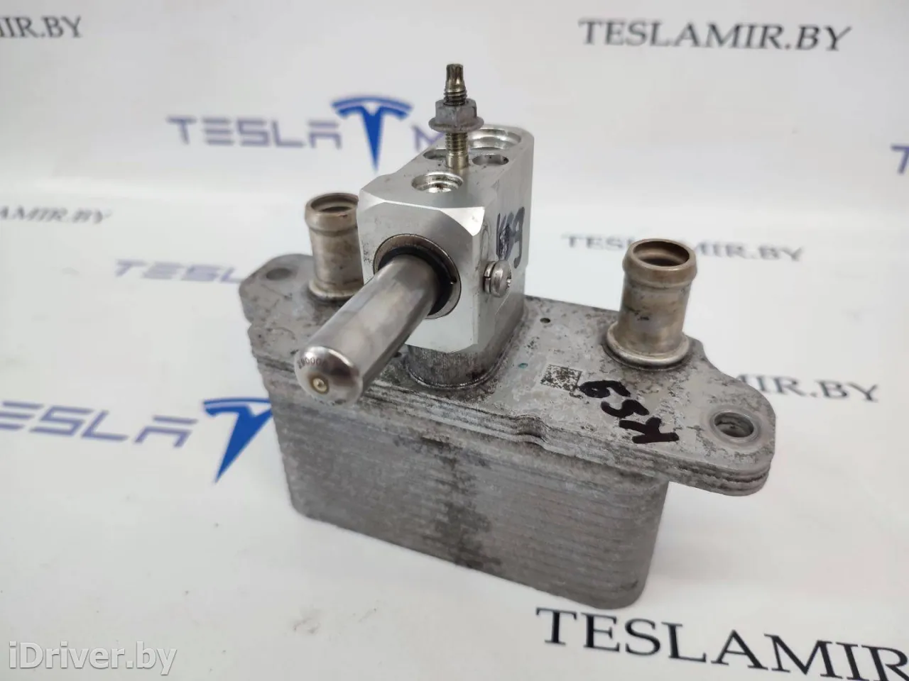 1037357-00,1037764-00,1039040-00 Теплообменник масляного фильтра Tesla model S Арт 16182, вид 1