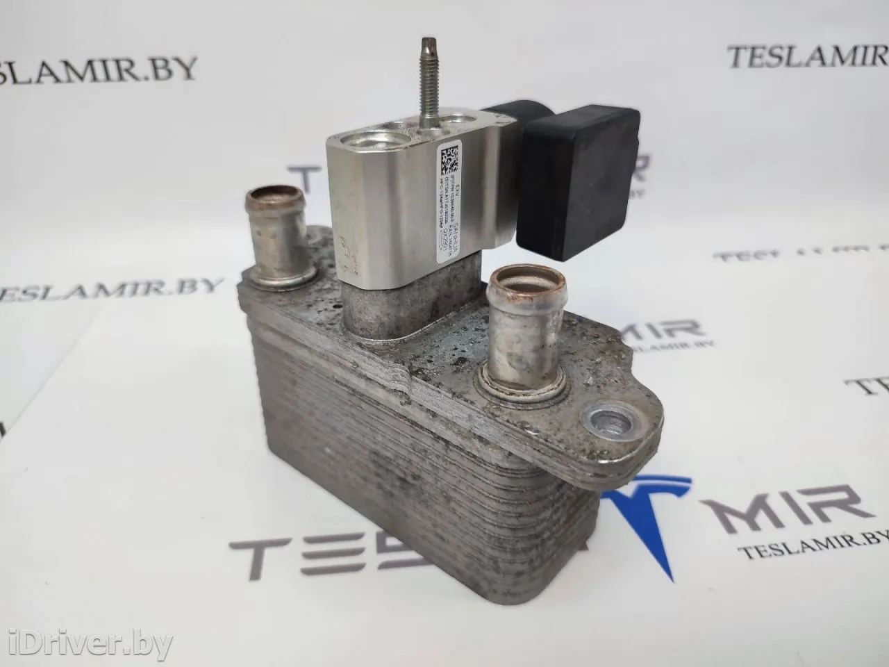 1037357-00,1037764-00,1039040-00 Теплообменник масляного фильтра Tesla model S Арт 14635, вид 1