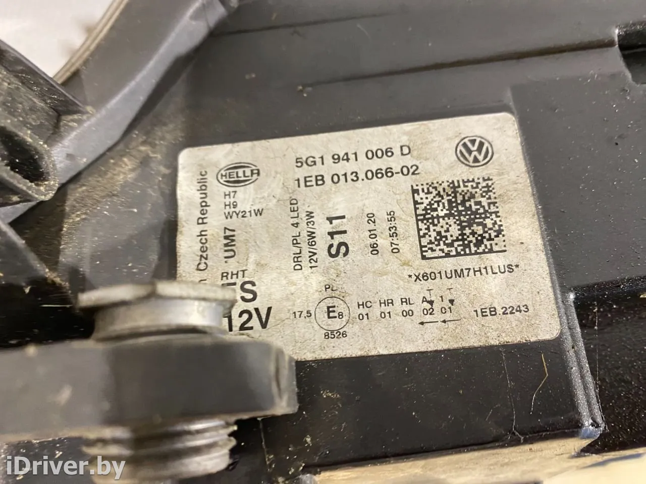 5g1941006d Фара передняя правая Volkswagen Golf 7 Арт 88656877, вид 10