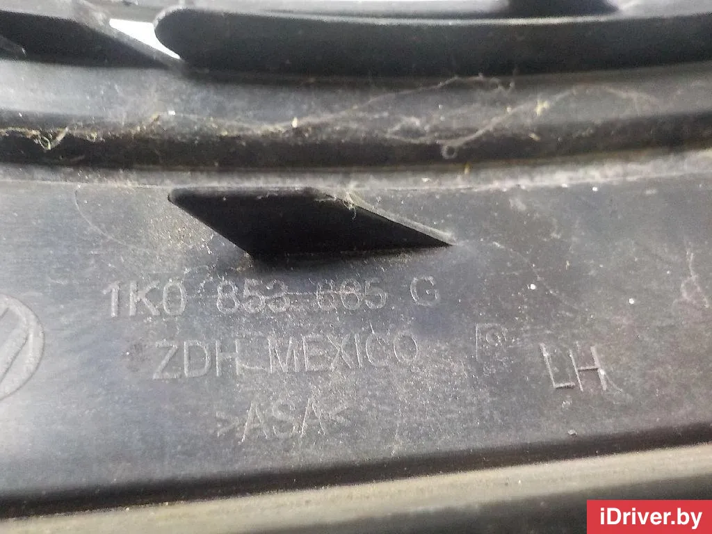 1K0853665G9B9 VAG Решетка в бампер левая Volkswagen Golf 5 Арт E51823740, вид 10