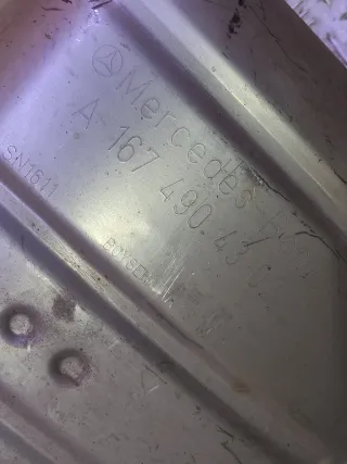 A1674906003, A1674904302, 1 глушитель Mercedes CLA c117 Арт 288595PM, вид 7