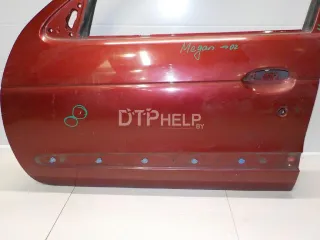 7751473046 Дверь передняя левая Renault Megane 1 Арт AM41202850, вид 4