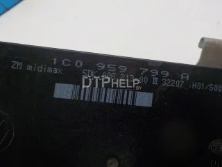 1C0959799A0CC Блок комфорта Skoda Octavia A4 Арт AM41219124, вид 5