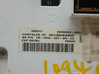68244043AH Chrysler Панель приборов Jeep Cherokee KL Арт E95758445, вид 7