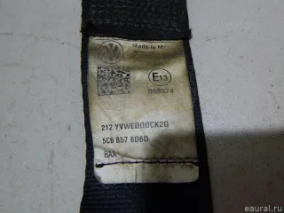 5C6857806DRAA VAG Ремень безопасности Volkswagen Jetta 6 Арт E14835767, вид 5