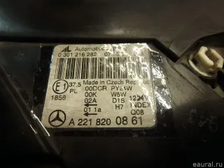 2218202061 Mercedes Benz Фара правая Mercedes S W221 Арт E95605485, вид 2