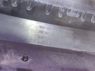 7P6807221FGRU, 7P6807221F, 9 бампер фольксваген, фольцваген туарег Volkswagen Touareg 2 Арт 302255PM, вид 11