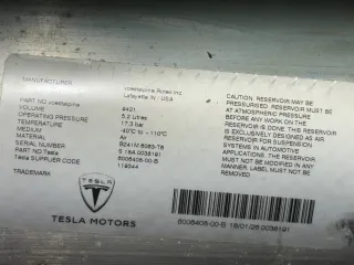 600640800B Ресивер пневмоподвески Tesla model S Арт 2000000048236, вид 2