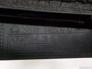 64316917826 BMW Воздуховод BMW 5 E60/E61 Арт E51496161, вид 7
