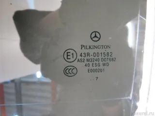 2047350110 Mercedes Benz Стекло двери задней левой Mercedes C W204 Арт E80652622, вид 2
