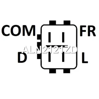 0986082390,115632,1042101060,DAN1102,CA2121IR,373002F200,373002F200,ALN2121AN,ALN2121BS,ALN2121MA,ALN2121UX,ALN2121ZD,LRA03733,ALN2121RB,ALN2121WA,301N20249Z Генератор Kia Sedona 2 Арт MOS00299358-8, вид 3
