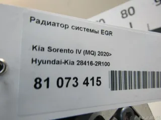 284162R100 Hyundai-Kia Радиатор EGR Kia Carnival 4 Арт E81073415, вид 7