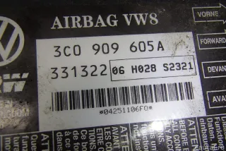 3C0909605A VAG Блок управления AIR BAG Volkswagen Passat B6 Арт E50624089, вид 7