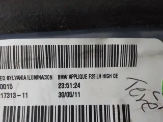 63217217313 Фонарь задний левый внутренний BMW X3 F25 Арт BIT553369, вид 9