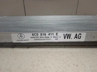 6C0816411E VAG Радиатор кондиционера (конденсер) Volkswagen Polo 6 Арт E95768029, вид 9