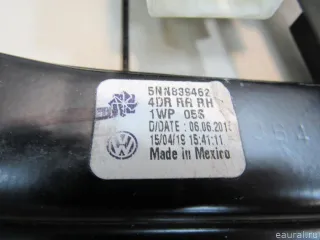 5NN839462A VAG Стеклоподъемник электр. задний правый Volkswagen Tiguan 2 Арт E81072195, вид 3