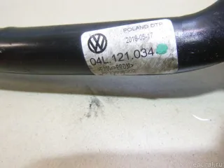 04L121034 VAG Трубка охлажд. жидкости металлическая Volkswagen Transporter T6 restailing Арт E100314206, вид 4