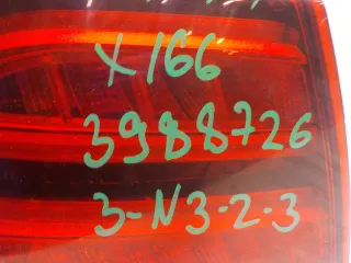A1669065501 Фонарь задний левый наружный Mercedes GLS X166 Арт 521790, вид 2