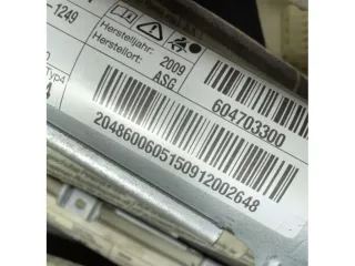 604703300 Подушка безопасности боковая (шторка) Mercedes C W204 Арт 57820, вид 4