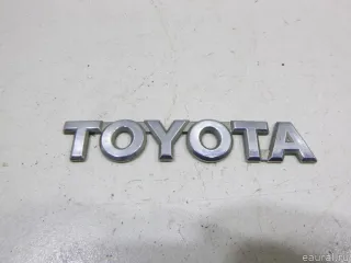 7544105020 Toyota Эмблема на крышку багажника Toyota Avensis 1 Арт E48390444
