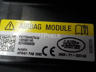 FK72044A74AB Подушка безопасности пассажирская (в торпедо) Land Rover Discovery sport Арт AM23757209, вид 4