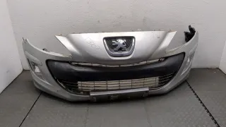 7401LS Бампер передний серебристый Peugeot 308 1 Арт 20236042, вид 2