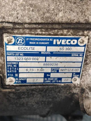 175127,6S300 КПП механическая (МКПП) Iveco Daily 3 Арт 51363, вид 6