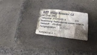 3T5810970A Защита арок задняя левая (подкрылок) Skoda Superb 2 Арт 8979848, вид 3