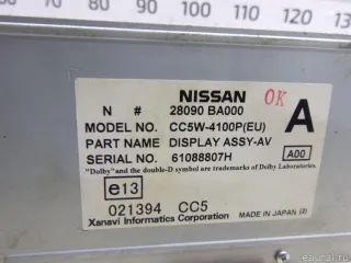 28090BA000 Nissan Дисплей информационный Nissan Primera 12 Арт E48574089, вид 6