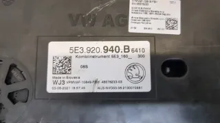 5E3920940B Щиток приборов (приборная панель) Skoda Octavia A8 Арт 20334442, вид 3
