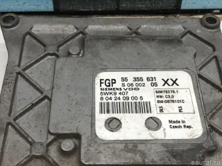 55560130 GM Блок управления двигателем Opel Vectra C  Арт E48609698, вид 4