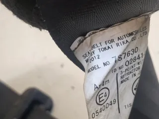 7336076010B1 Ремень безопасности задний левый Lexus CT Арт 20327693, вид 2