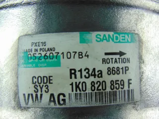 1K0820859F Компрессор кондиционера Skoda Octavia A4 Арт AL9942504451_2, вид 2