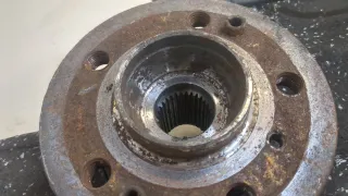 A1663301020,A1663340206 Ступица передняя правая Mercedes ML/GLE W166 Арт 20350478, вид 2